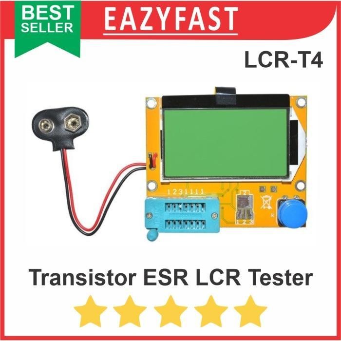 Esr Lcr Meter Component Transistor Smart Tester Lcr-T4