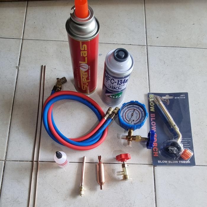 Paket Pengisian Freon Kulkas / Mobil Murah Lengkap Murah