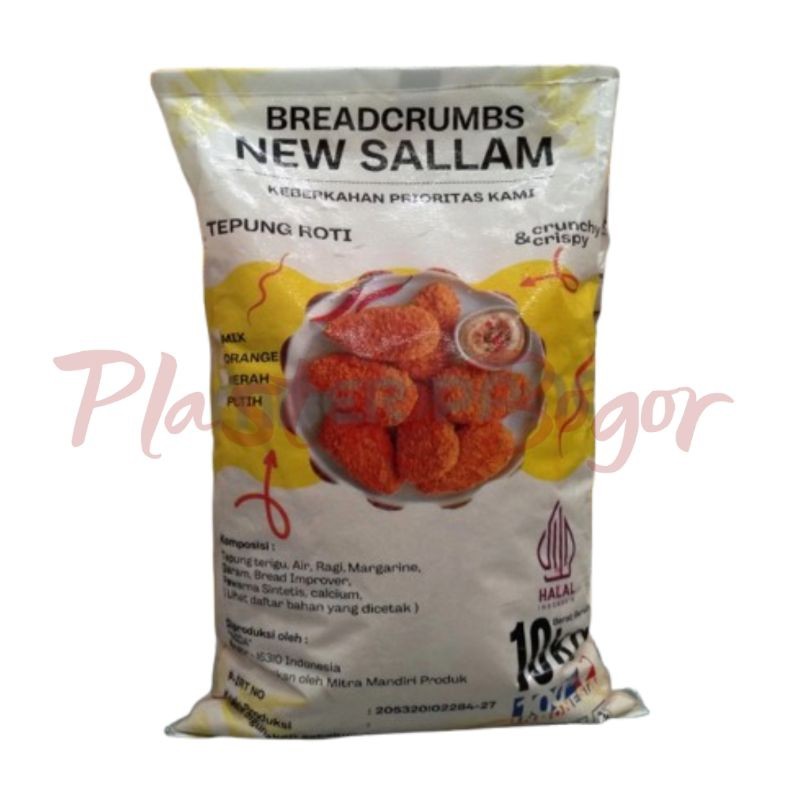 

SANS Tepung Roti mix 10 kg Laminasi Merk New Sallam