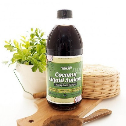 

SANS Nourish Indonesia, Coconut Aminos (Kecap Asin) 500ml