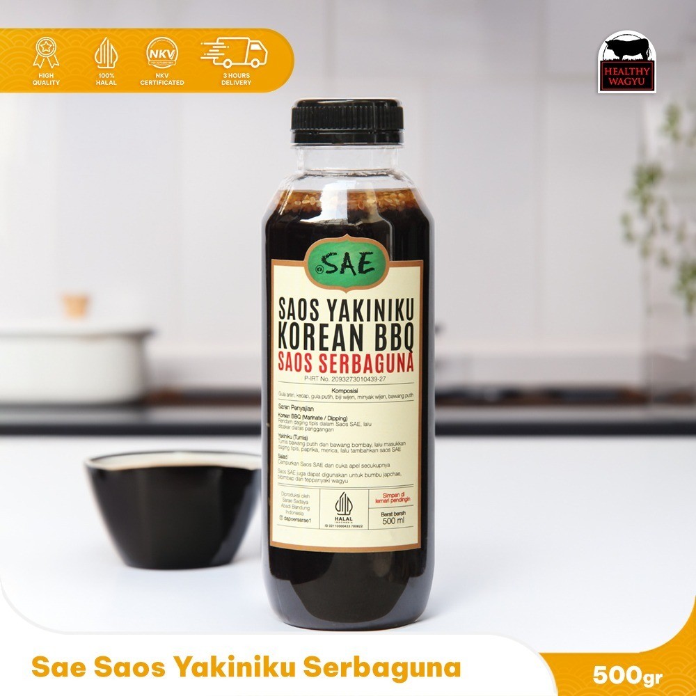 

SANS Saos Sae Yakiniku Serbaguna 500ML Healthy Wagyu