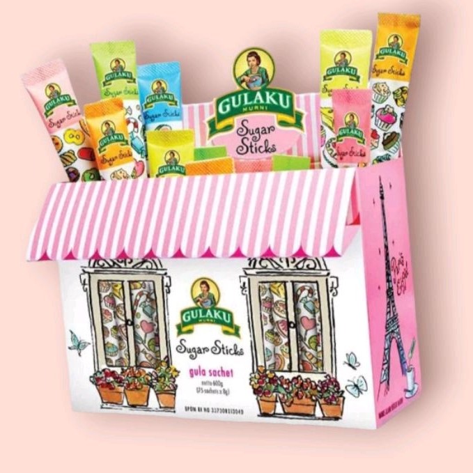 

SANS Gulaku Box Gulaku Stick Sachet Isi 75 Sachet