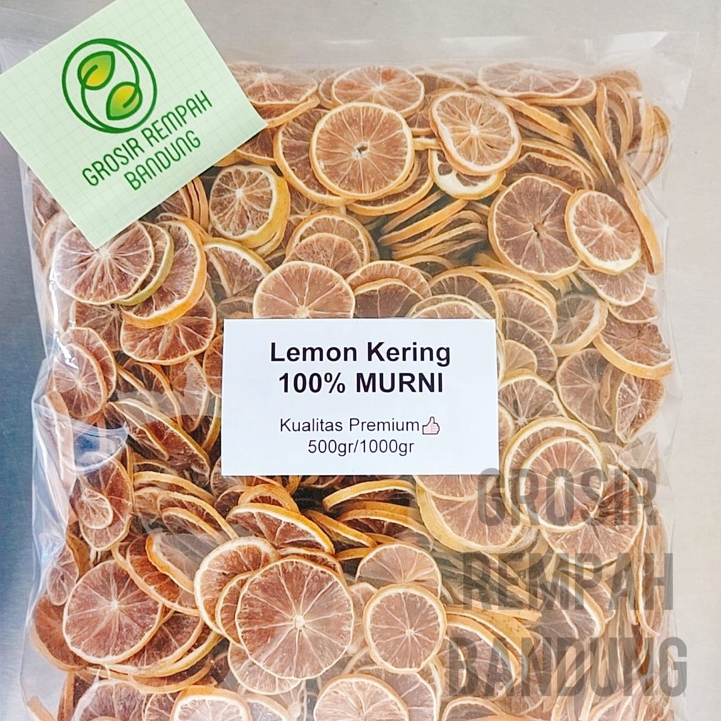 

SANS Lemon Kering / Lemon Iris Kering / Dried Lemon / Bersih Pilhan / Rempah / Kualitas Terbaik