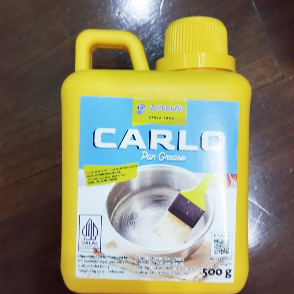 

SANS Carlo 500 gr pengoles loyang oles loyang nabati