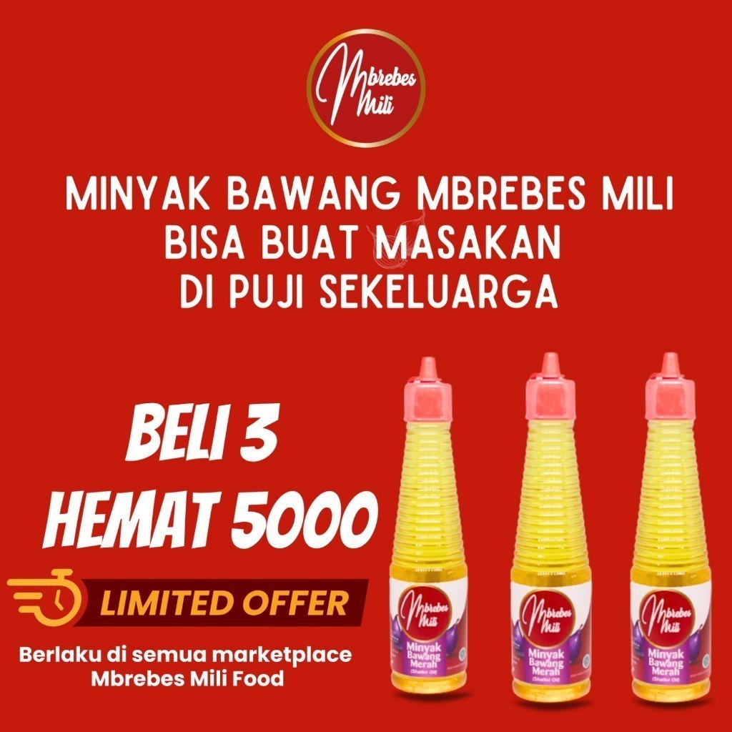 

SANS Paket Hemat Minyak Bawang Merah 140ml isi 3