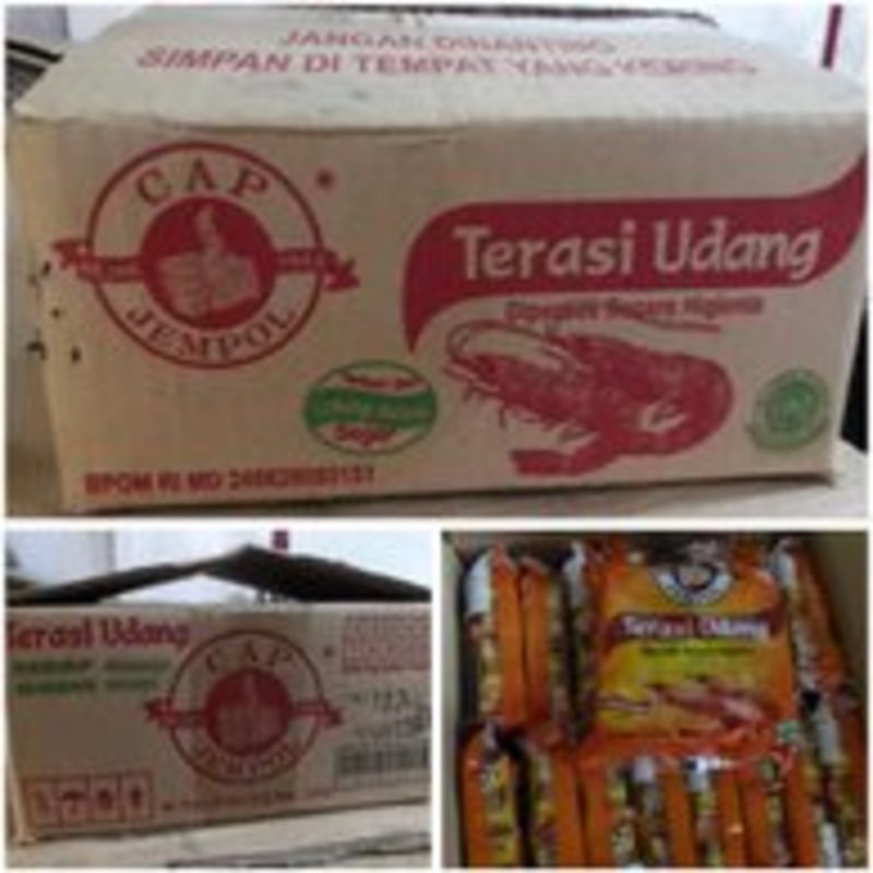 

SANS 1 Dus Terasi Udang Merk JEMPOL