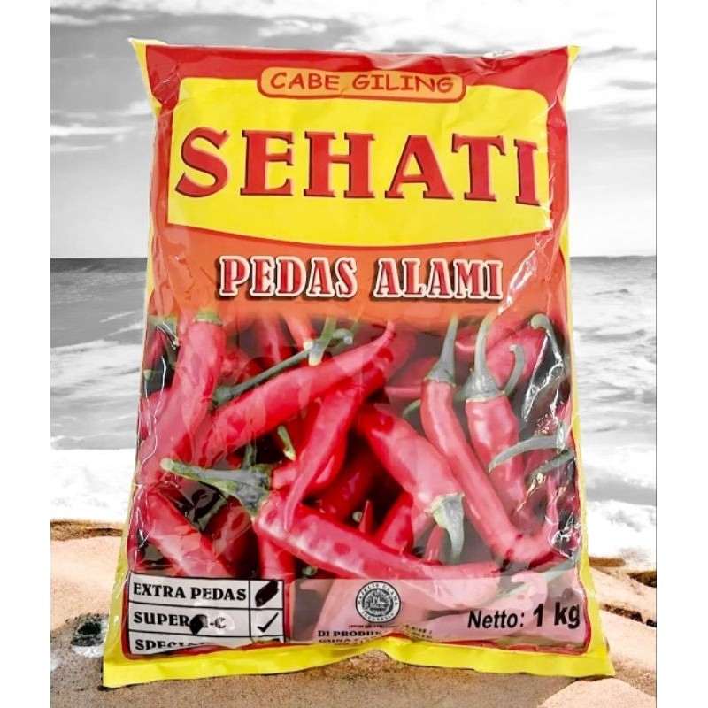

SANS Cabe Bubuk Halus SEHATI 1Kg Pedas Super 2