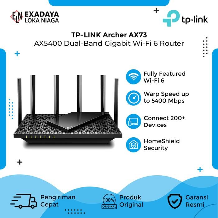 TP-Link Archer AX73 AX5400 Wifi 6 Wireless Router AX 73 AX 5400