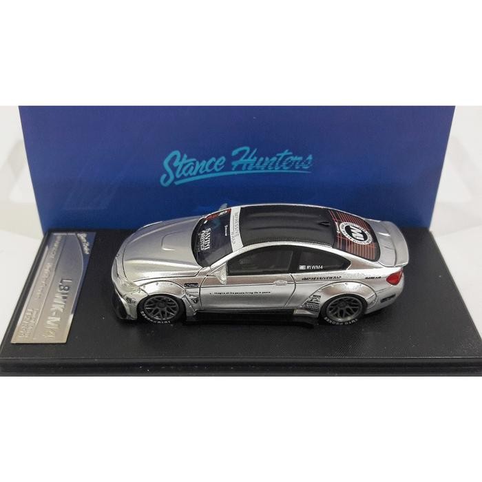 Terlaris 1:64 Stance Hunters Bmw M4 Lb-Works Chrome