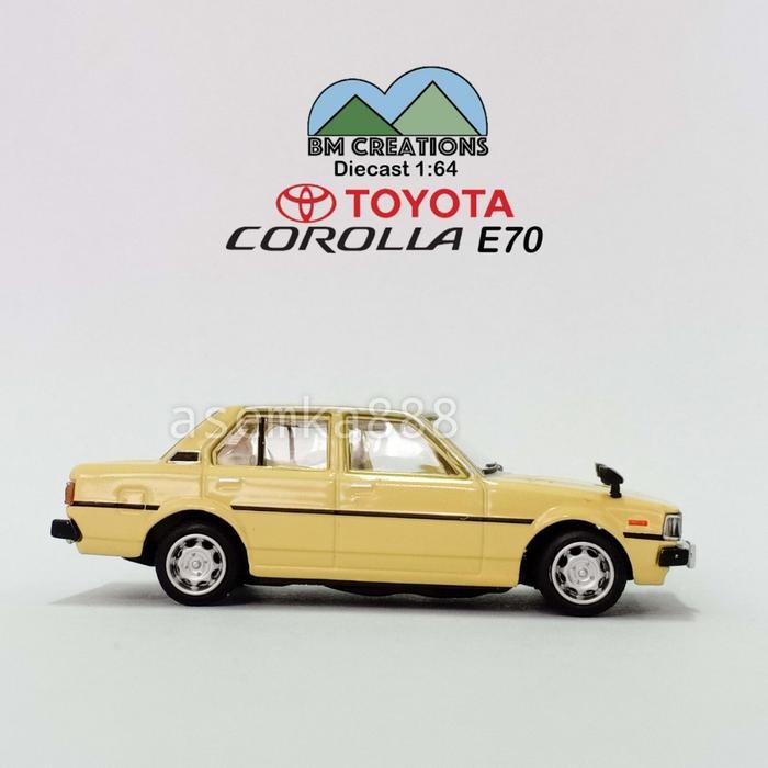 Terlaris Bm Creations 1/64 Diecast Toyota Corolla
