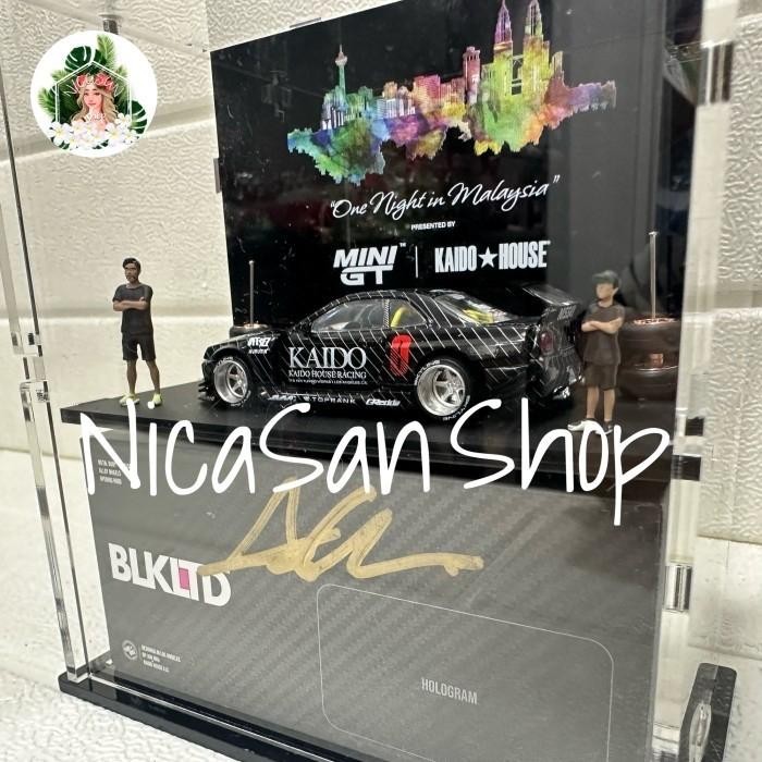 Terlaris Mini Gt Nissan Skyline R34 Kaido House Malaysia 2023 Blkltd Black