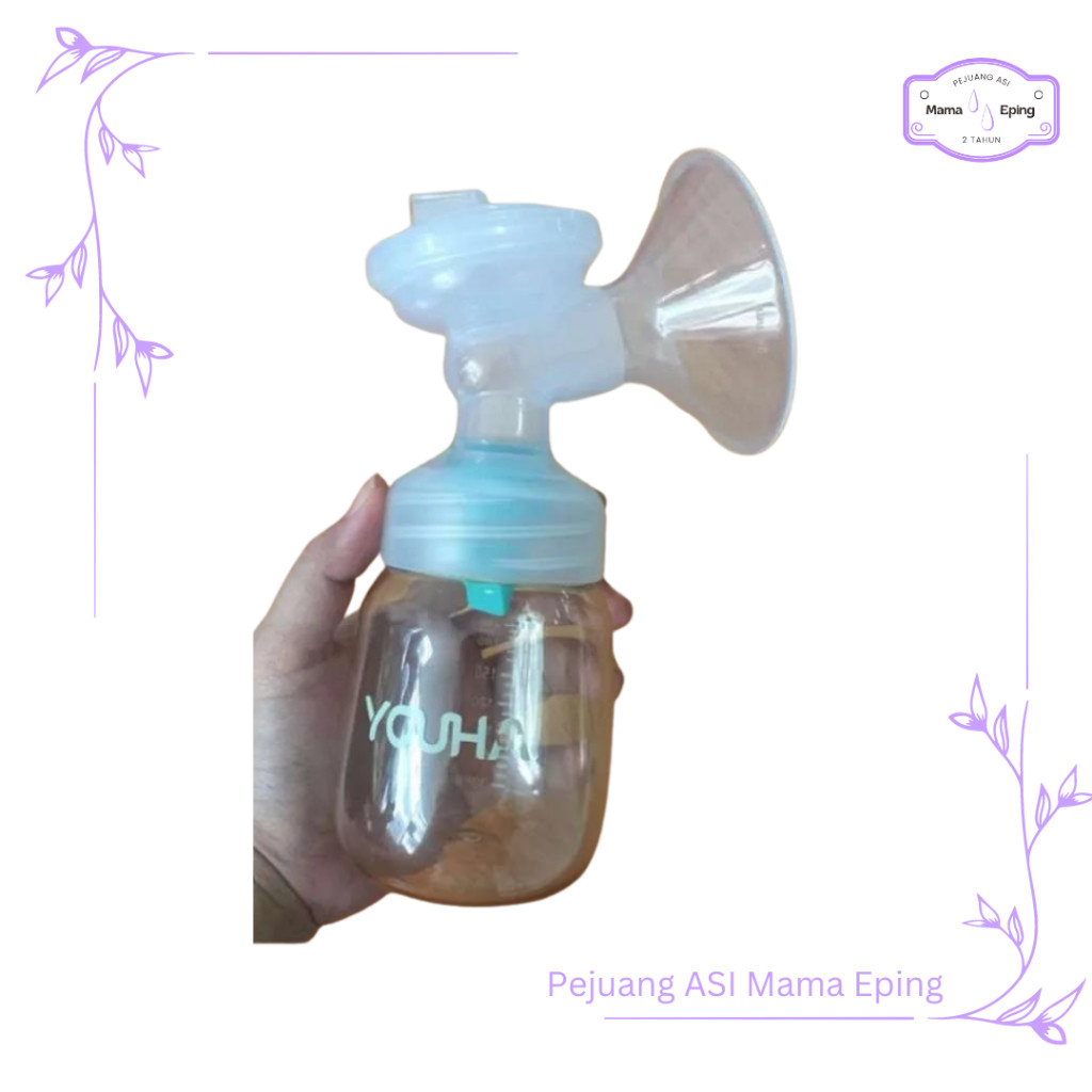 Kinmade Mini Valve Blue & Purple Untuk Pompa Asi