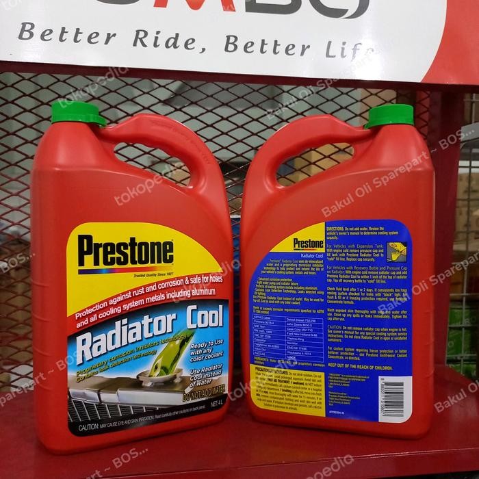 PROMO / TERMURAH Radiator Coolant Prestone 4L TERBAIK