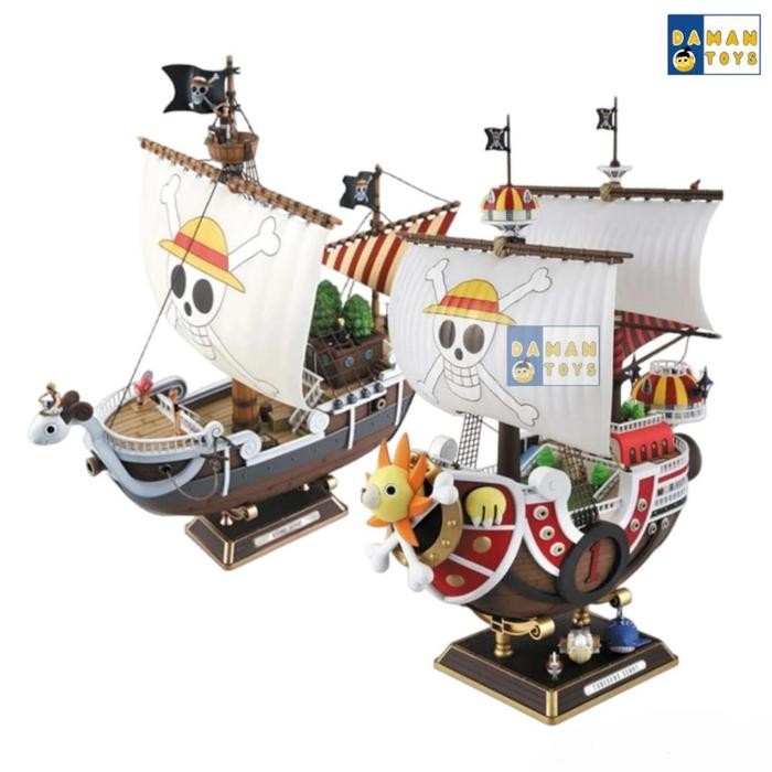 ACTION FIGURE ONE PIECE KAPAL THOUSAND SUNNY GO PAJANGAN ANIME KOLEKSI