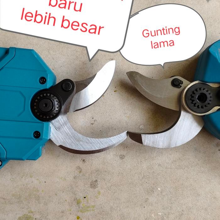 padox gunting dahan Baterai antena 2,75m pole pruning shear elektrik gunting elektrik electric shear