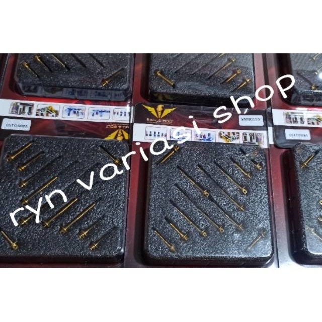 Baut Probolt flower cvt vario 125 150 pcx baut probolt gold blue bak cvt vario 125 vario 150