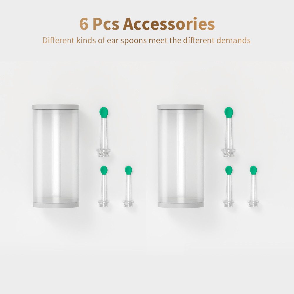 Sendok Pembersih Telinga untuk Alat Penghilang Kotoran Telinga Otoscope NE3, Hanya Sendok Telinga