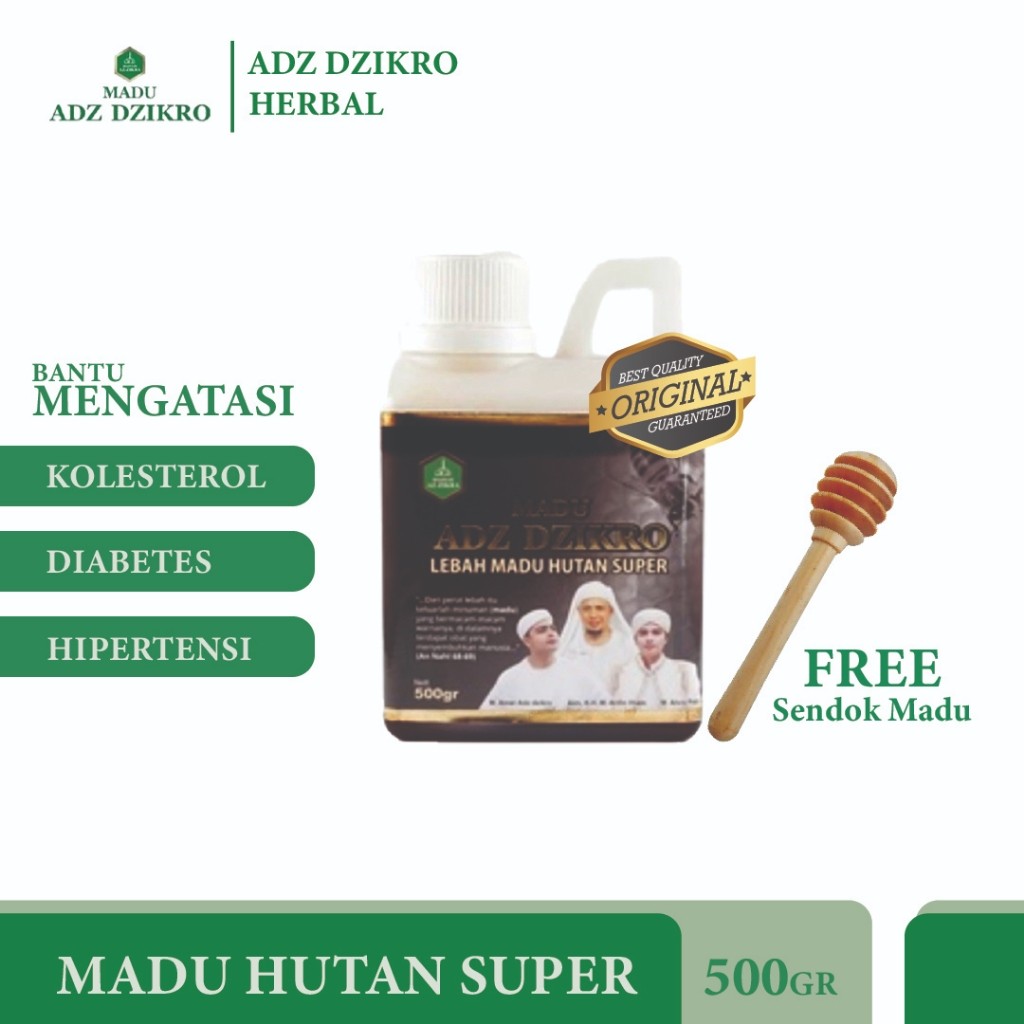 

RATU Madu Hutan Super ADZ DZIKRO - 500 ml