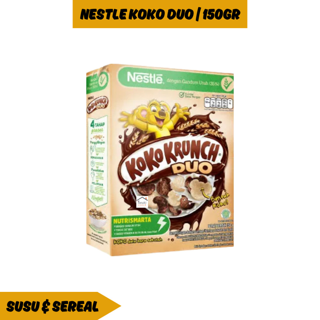 

RATU Nestle Sereal Koko Krunch Duo Rasa Coklat dan Vanilla