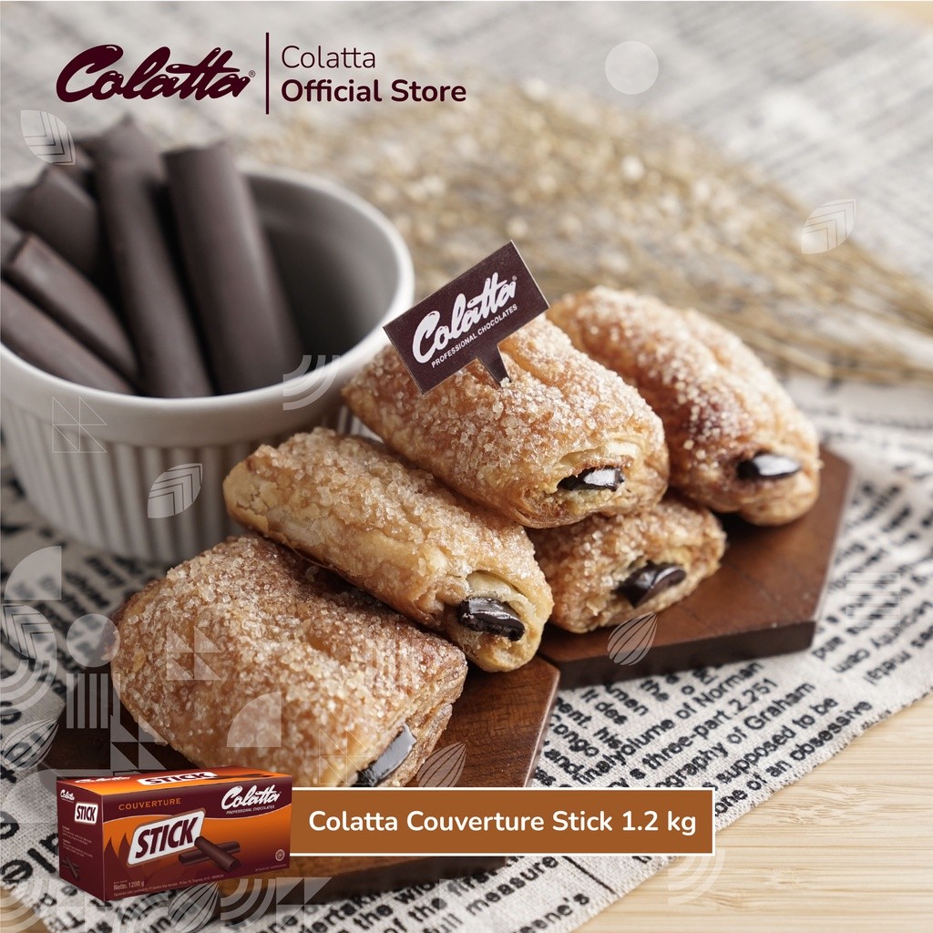 

Colatta Couverture Chocolate Stick - Coklat Stik Batang 1.2Kg