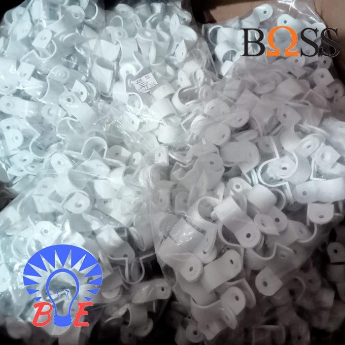 klem pipa pvc conduit 20mm boss clipsal
