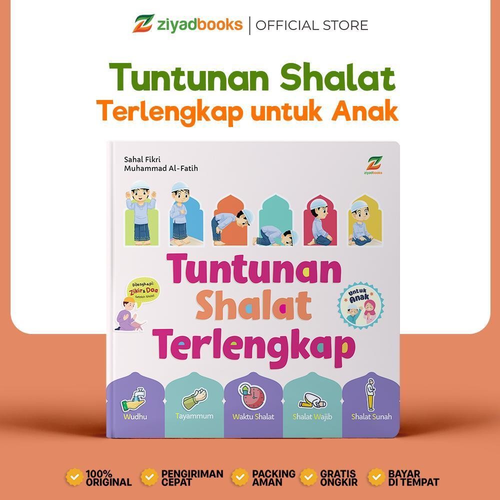 Meriyah Storee - Tuntunan Shalat Terlengkap Untuk Anak - Buku Sholat Anak Bergambar Lengkap