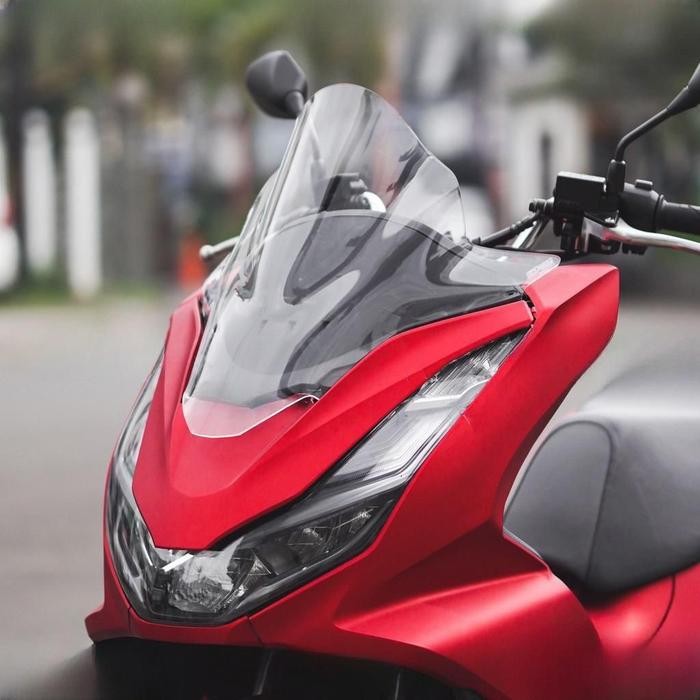 VISOR PCX 160 JENONG, WINDSHIELD PCX 160 JENONG MOTORCYCLE - TIDAK COCOK UNTUK PCX 2025