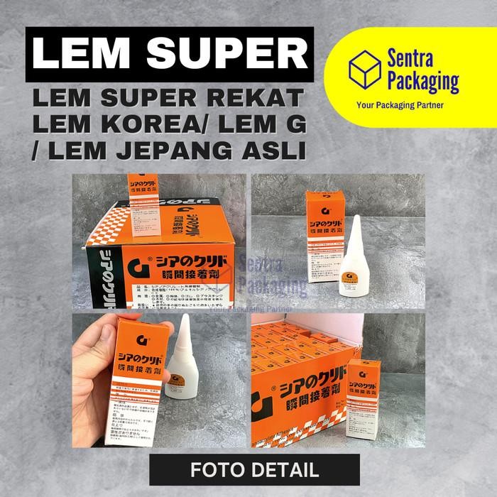 

Lem Korea Asli / Lem G / Lem Jepang / Lem Setan Setingkat Alteco -Pack