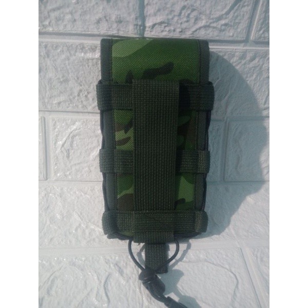 RB2233 SARUNG HP LORENG KOSTRAD TNI-AD TNI AD TAS PINGGANG HP LOGO TNI AD SARUNG HANDPHONE TNI AD