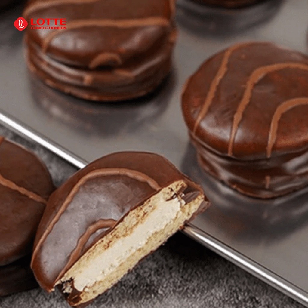 

Lotte - Moncher Cream Cake 408gr Korean Soft Cake