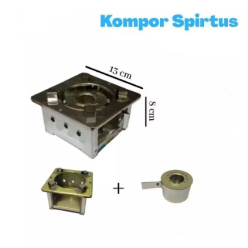 viral Kompor Spirtus Mini Kompor Portable /Kompor Spirtus Mainan Masak Masakan