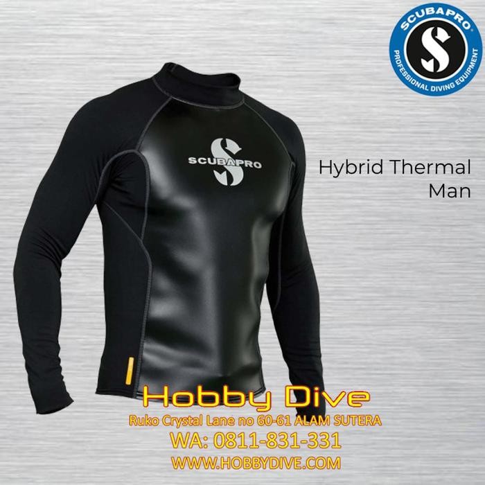 Terlaris Scubapro Rashguard Thermal Long Sleeve Top Men