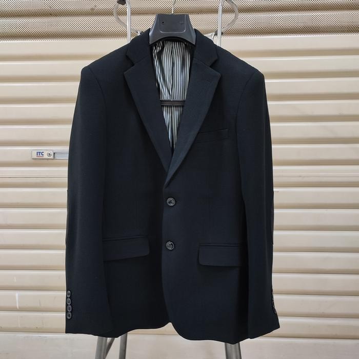 Blazer Pria Casual Big Size Hitam Blazer Pria Import