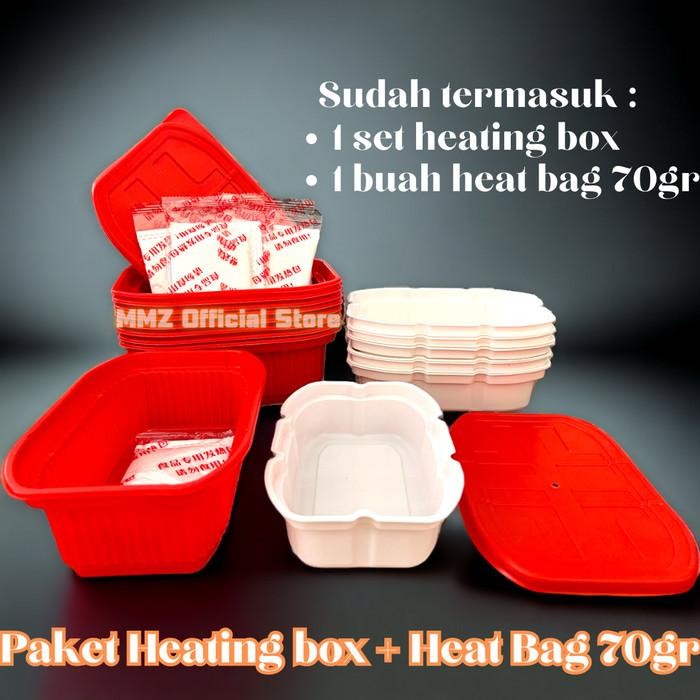 

Flameless Self Heating Box & Heating Bag Hot Bag Kotak Pemanas Makanan