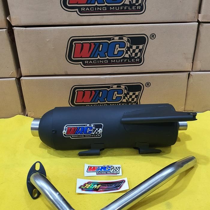 Knalpot Std Racing Wrc Racing Muffler All Matic
