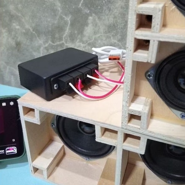 RB2233 Paket Miniatur Sound System Bluetooth Full Set