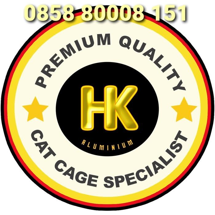 Kandang Kucing Aluminium 6 Kamar