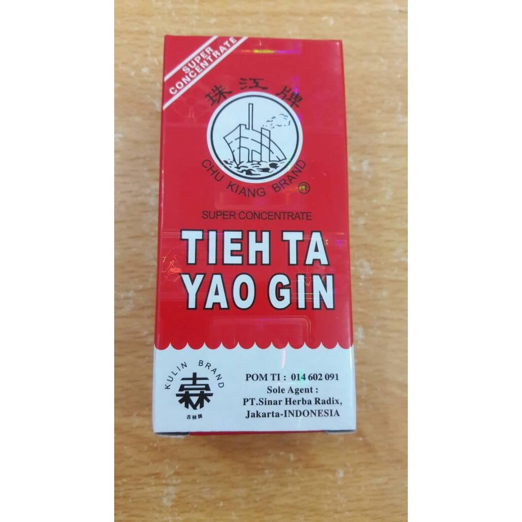TIEH TA YAO GIN- OBAT LUKA JATUH / OBAT MERAH CINA