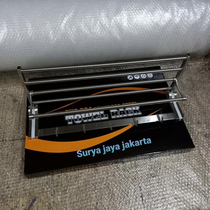 Gantungan handuk stainless 304 asli / Rak handuk stainless tebal 304