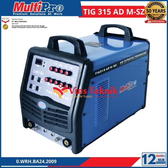 ___ Mesin las AC/DC INVERTER TIG315 MULTIPRO TIG 315 AD M-SZ Trafo las TIG