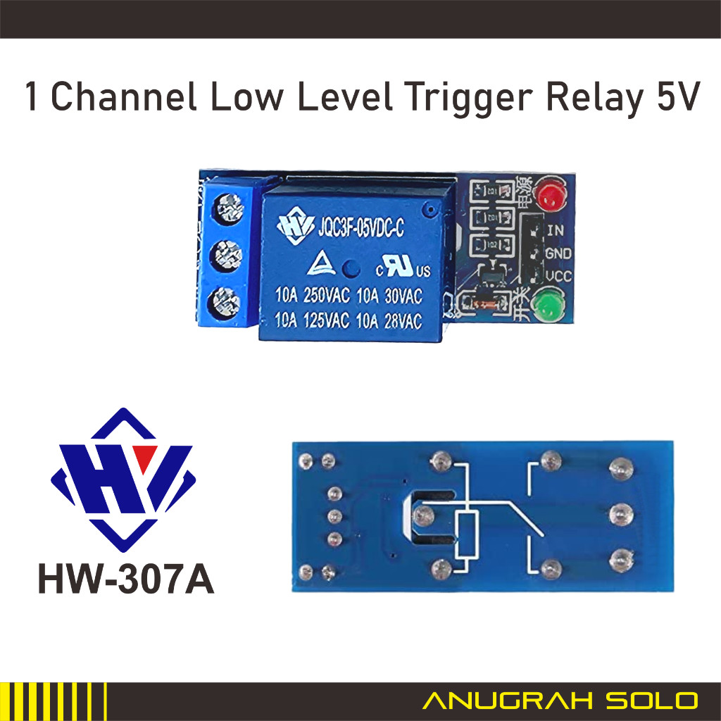 Relay 5V 1 Channel Relay Module 5V Low Trigger Relay [PREMIUM]