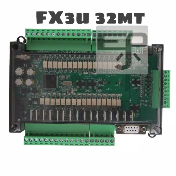 FX3U 32MT BOARD PLC MITSUBISHI FX3U-32MT PLC BERKUALITAS