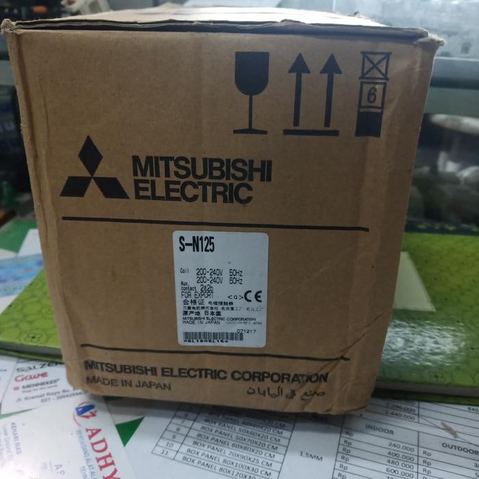 CONTACTOR/KONTAKTOR MITSUBISHI S-N125 SN-125 ORIGINAL TERMURAH