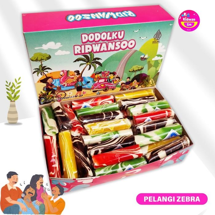 

Dodol Garut Pellangi xebberra Warna Warni uk 1 Kg New