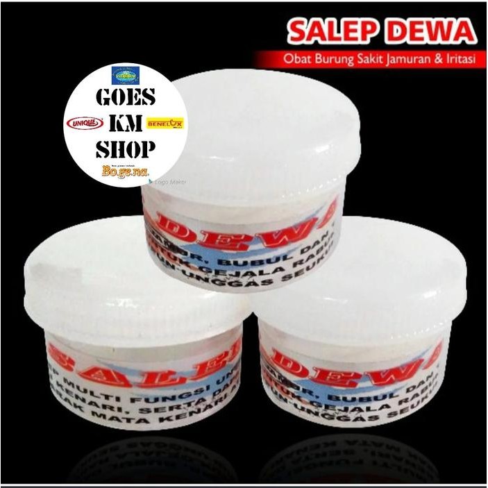 Gass. Salep Dewa Obat Oles Burung Luka Iritasi Bengkak Snot Bulbul Berjamur