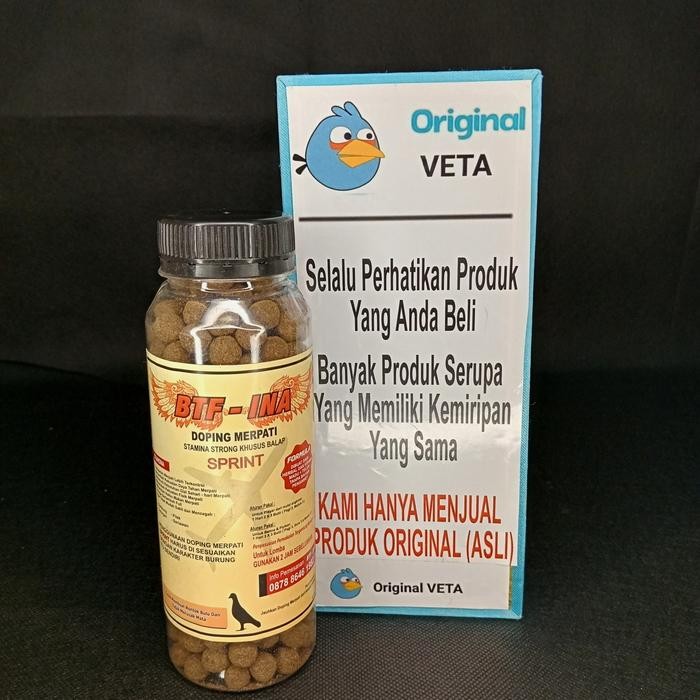 Masih Ada. Btf Ina Doping Merpati Stamina Strong Platinum, Sprint, 3 In 1 Vitamin