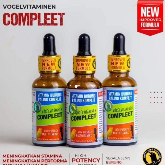 Terbaru.. Vogel Vitaminen Compleet Vitamin Burung Paling Komplit