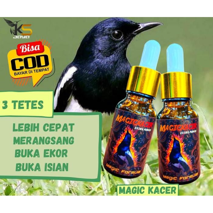 Cuci Gudang.. Magic Kacer Vitamin Penggacor Burung Juara