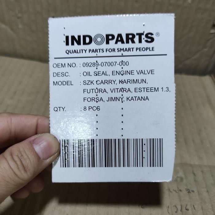 Seal Klep Cary Katana Karimun Kotak Kode 073