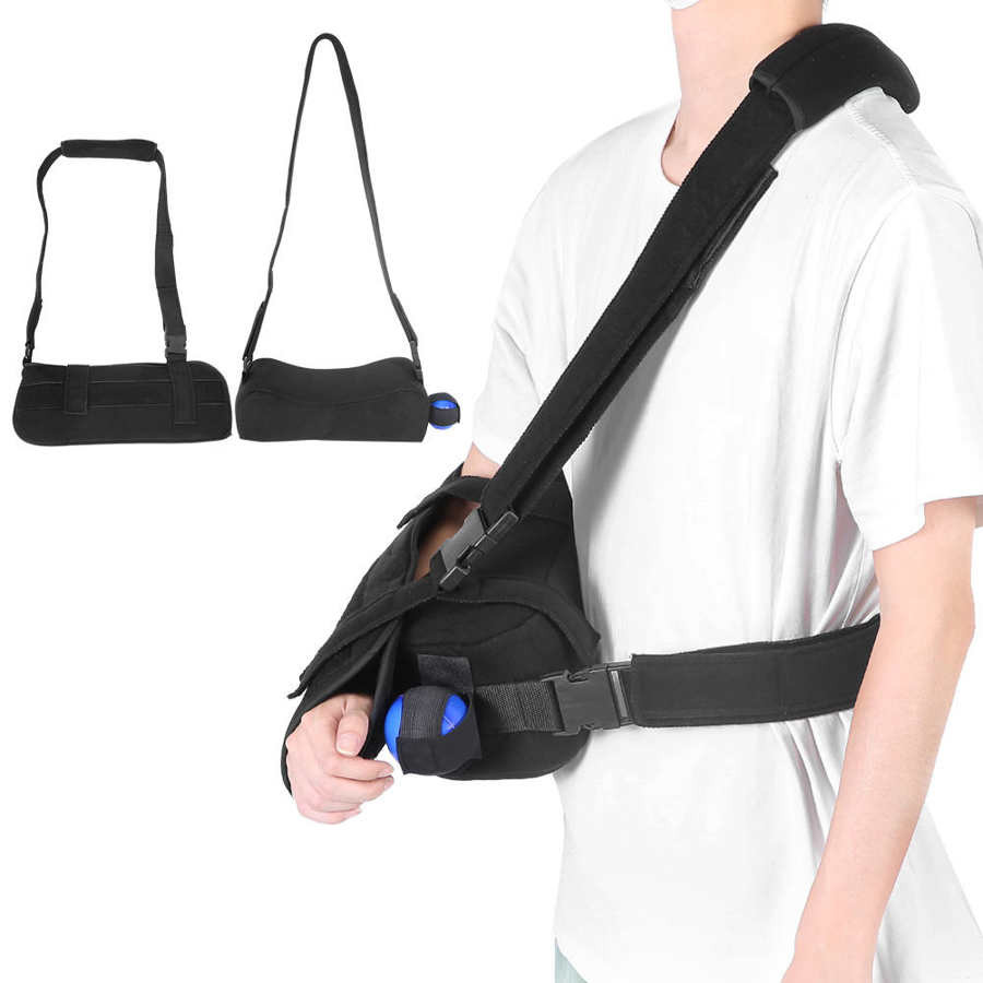 Arm Sling Support Belt Shoulder Abduction Sling Support Strap Shoulder Immobilizer Brace for Arm Inj